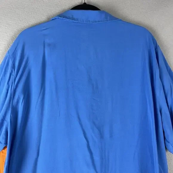 Disney Inside Out Joy Shirt Mens XXL 2XL Button Up Short Sleeve Lightweight - Picture 11 of 15